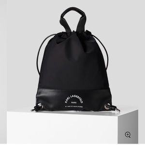 Karl Lagerfeld flat backpack